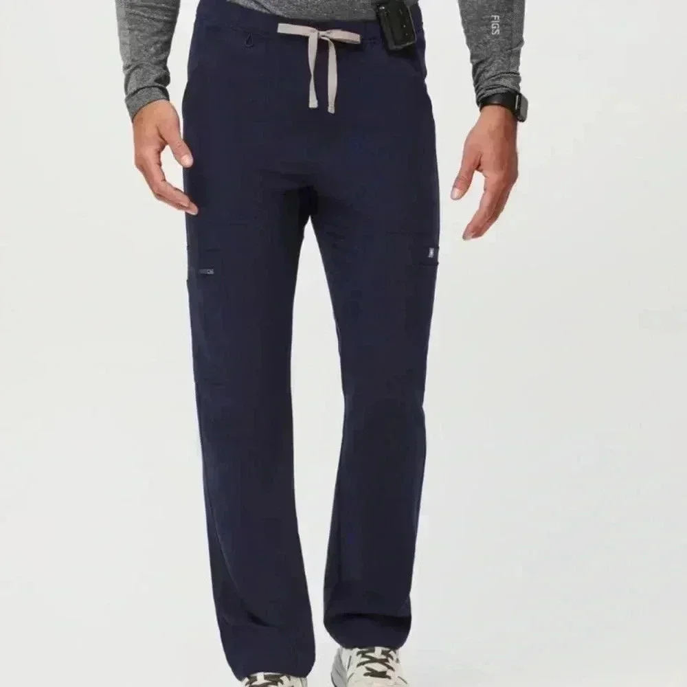 FIGS- Men’s Navy Cairo Cargo Scrub Pants